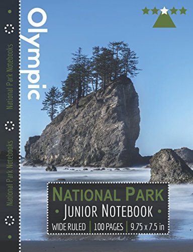 Olympic National Park Junior Notebook: Wide Ruled Adventure Notebook for Kids and Junior Rangers