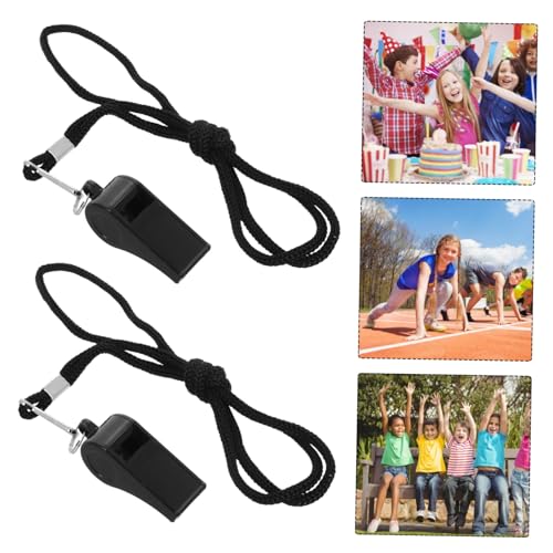Silbatos para árbitro con cordón, 2 piezas miniatura 7