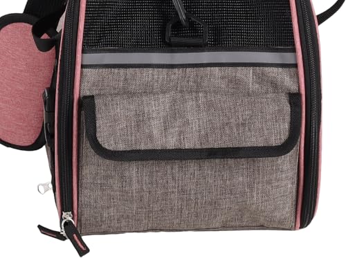 Sac transport chat Flamingo Xandor en polyester résistant coloris taupe - 5