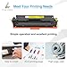 True Image Compatible Toner Cartridge Replacement for HP 410A 410X CF410A CF411A CF412A CF413A Color Pro MFP M477fnw M477fdw M477fdn M452dn M452nw M477 Printer (Black Cyan Yellow Magenta, 4-Pack)