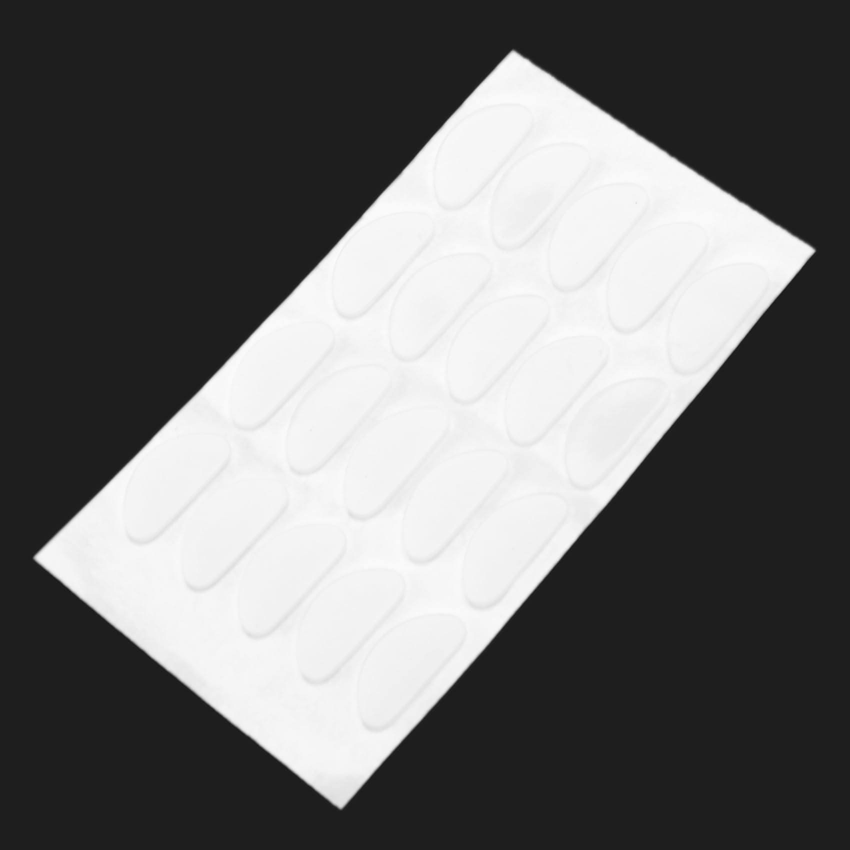 180 par silikonowych antypoślizgowych nosków do okularów przeciwsłonecznych (przezroczyste, 1,5 mm)