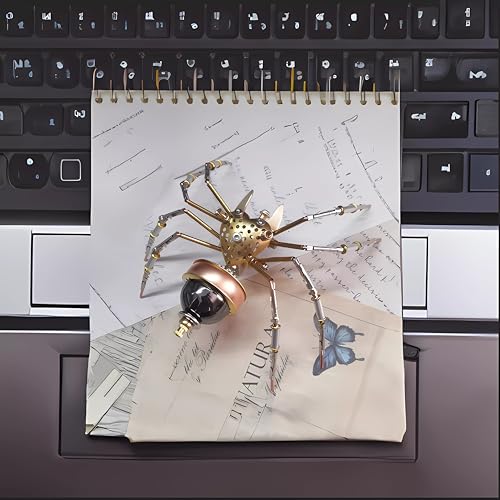 Mechanical Metal DIY 3D Insect Spider Model Brass Puzzle Assembly DIY for Family and Friends(Jumping Spider) by NUOSHANZS - Image 7