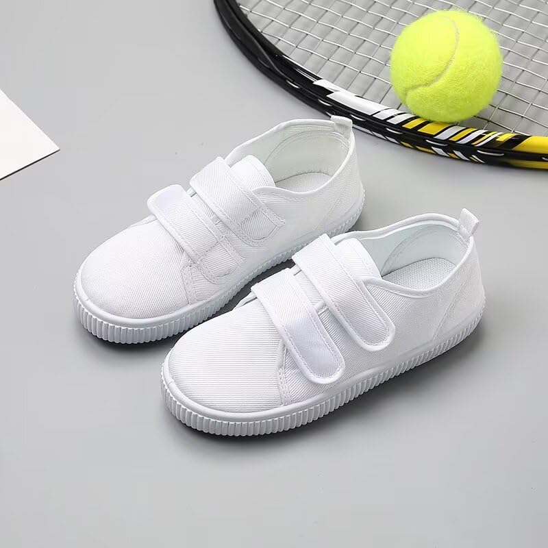 Kids Boy Girl White Casual Sport Shoes for School Walking Running3