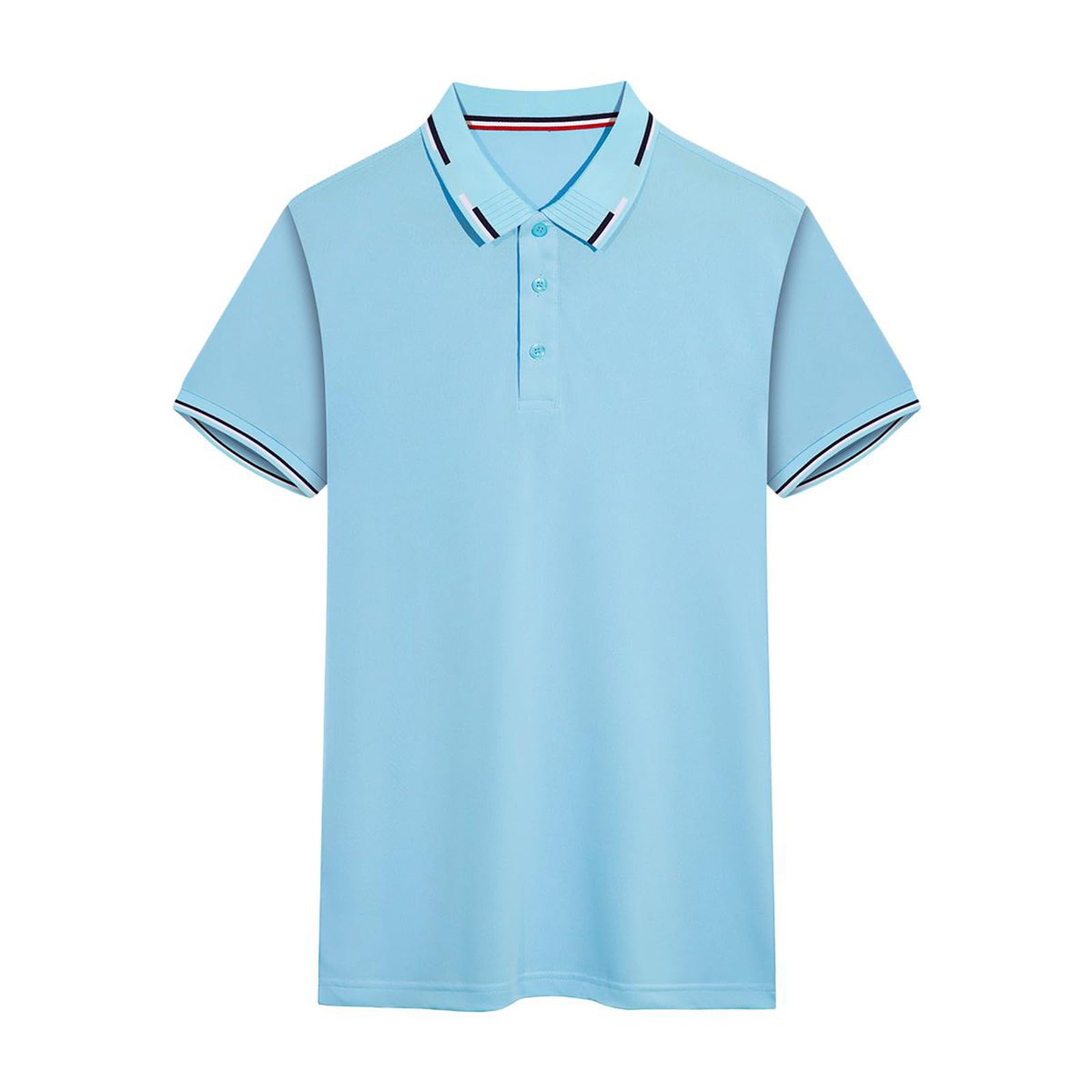 Camisetas Polo Hombre Verano Viajero Cuello Oficina Manga Corta