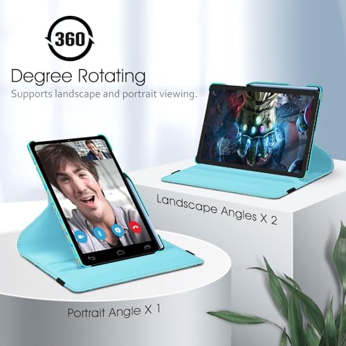 Fintie Hülle für Samsung Galaxy Tab S6 Lite 10,4 Zoll 2024/2022/2020 Tablet - 360 Grad verstellbare Schutzhülle mit S Pen Halter… – Ansicht 5