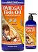 Ultra Premium Pure Omega 3 Fish Oil for Dogs, Cats, Rabbits – Best For Full Glossy Coat, Relief for Ear Infections, Dry Itchy Skin, Shedding, Allergies. Essential Fatty Acids DHA & EPA, 16oz Pump