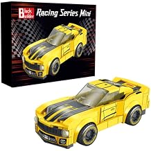 Block Builder Racing car mini building block set 232 pieces, racing car building blocks for kids and adults