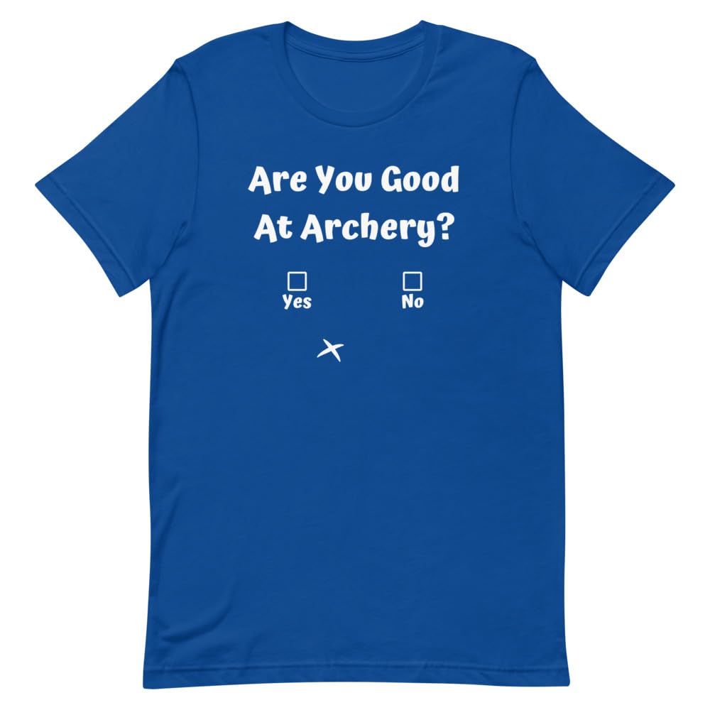 Cadeau humour archerie pour hommes couverture Teegarb bleu roi XL arbalète