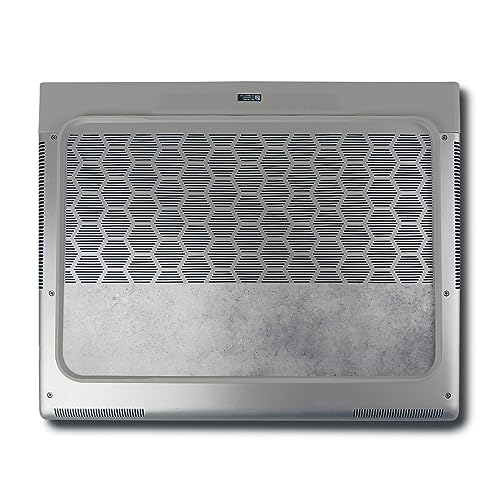 Image of MightySkins Skin Compatible with Alienware X16 R1 (2023) Full Wrap Kit - Concrete Wood | Protective, Durable, and Unique Vinyl Decal wrap Cover | Easy to Apply & Change Styles | Made in The USA