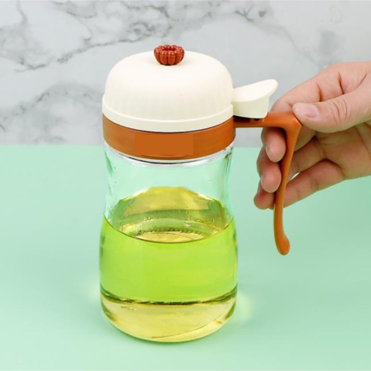 Aceitera Antigoteo Dispensador De Aceite Botella De Aceite A Prueba De Fugas For Cocina, Hogar, Gran Capacidad, Condimento, Aceite Y Vinagre, Juego De 2 Piezas Vinagrera Botella para Aceite
