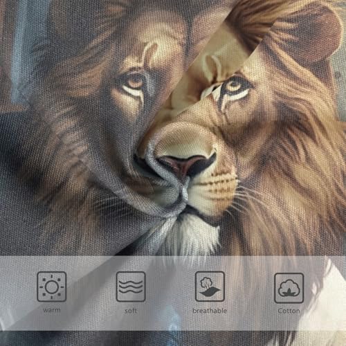 Designer Toddler Underwear Custom 2t Cotton Little Girl Panties Lion Painting Funny Cute Kids Briefs Undies3