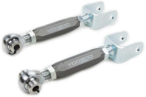 Voodoo13 TRNS-0100HC - Varilla de tracción trasera, anodizado duro, acabado transparente, compatible con Nissan 240sx 1989-1994