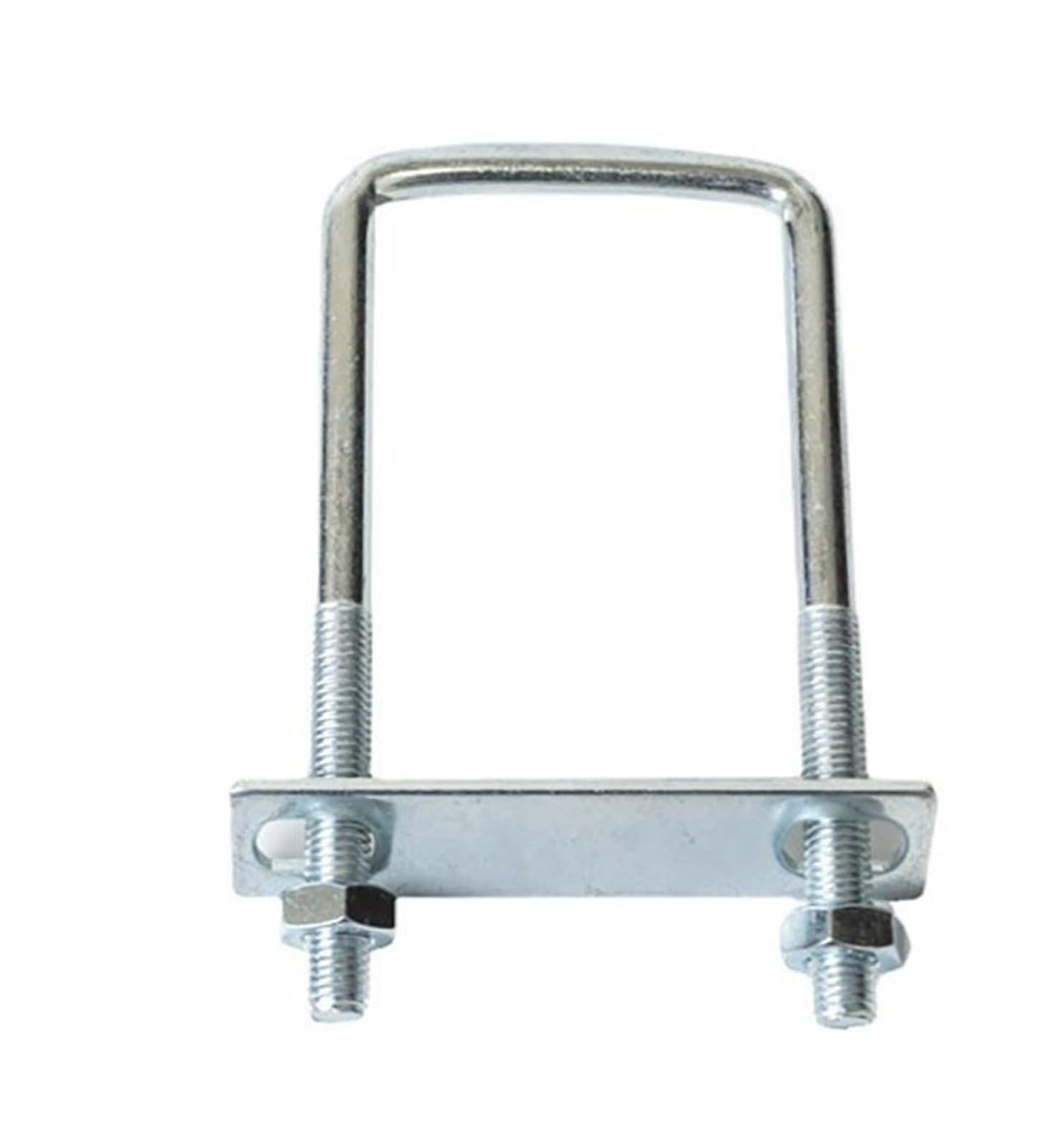 Zestaw trwałych, kwadratowych zacisków ze śrubą U ze stali nierdzewnej — 2 zestawy śrub U, kątowych M6 z przegrodą(M6x80x110mm)