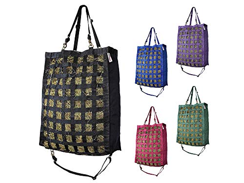 Derby Originals Nylon Supreme Slow Feed Horse Hay Bag with Super Tough Bottom