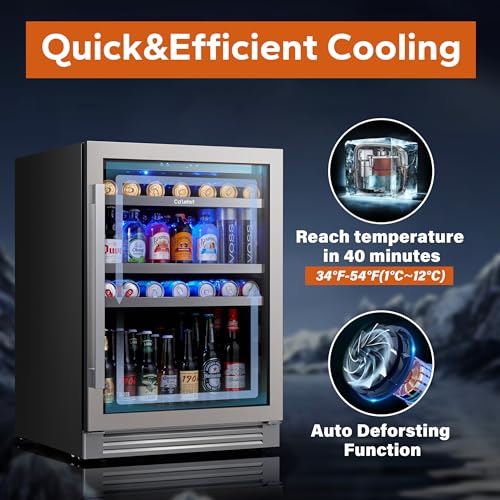 Ca'Lefort 24 Inch Beverage Refrigerator thumb #4
