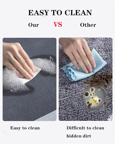 Tapis de bain absorbant en pierre lavable machine et ultra antidérapant - 5