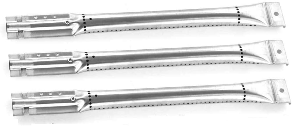 3 Pack Replacement Grill Burner for Kenmore Sears 122.16134, 122.16435010, 122.16500010, 122.16538900, 122.16539900, 122.166410901, 122.6539900, 16539 & Nexgrill 720-0670 Gas Models