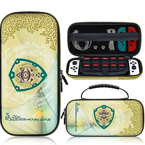 BRHE Switch Case Zelda Tear of The Kingdom,Carrying Case for Nintendo ...