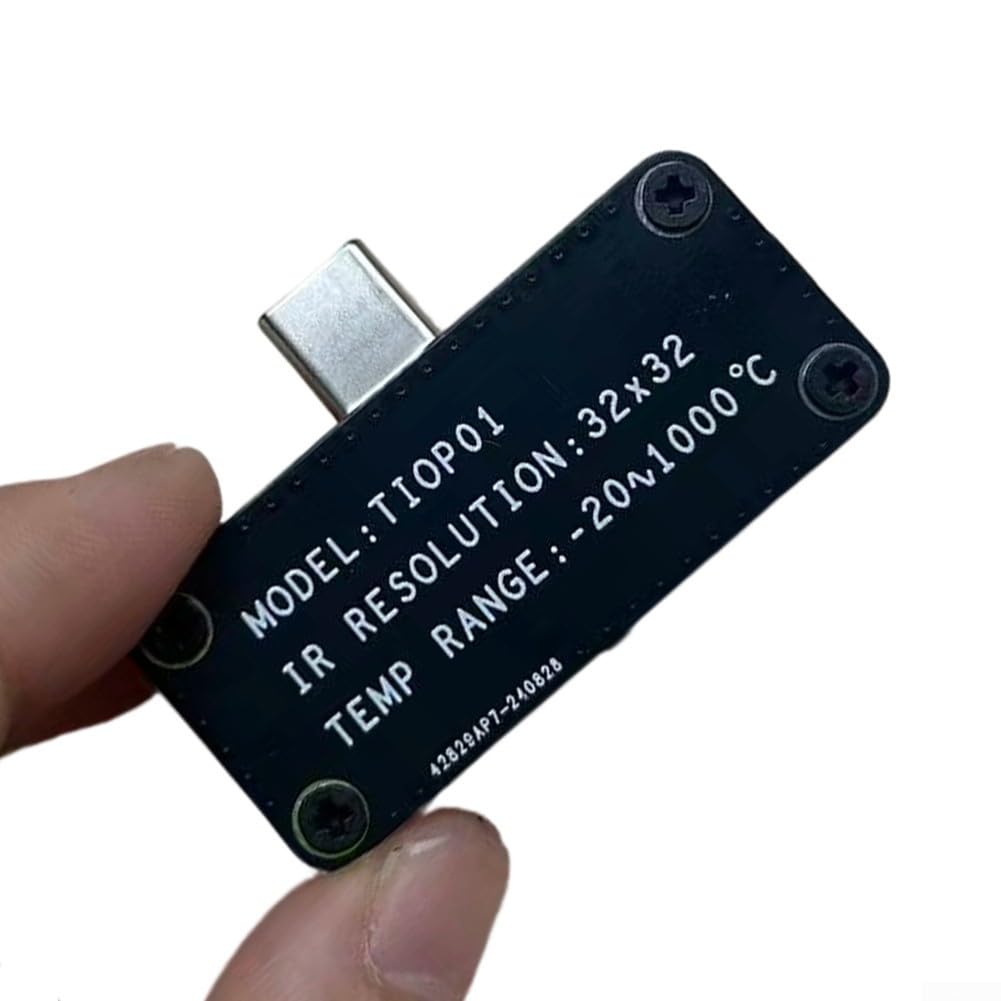 Mini-Infrarot-Wärmekamera für Android, 32 x 32 Auflösung Typ-C-Schnittstelle, -20 bis 1000 °C, mehrfarbiges Display, industrieller Einsatz