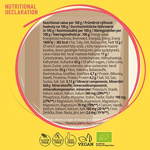 SUPER FUDGiO Organic Bonbons - Banana – Vegan und Glutenfrei - ohne Palmöl - mit Bio Kokosmilch und Kokosnusszuckerr | 10 X 150g