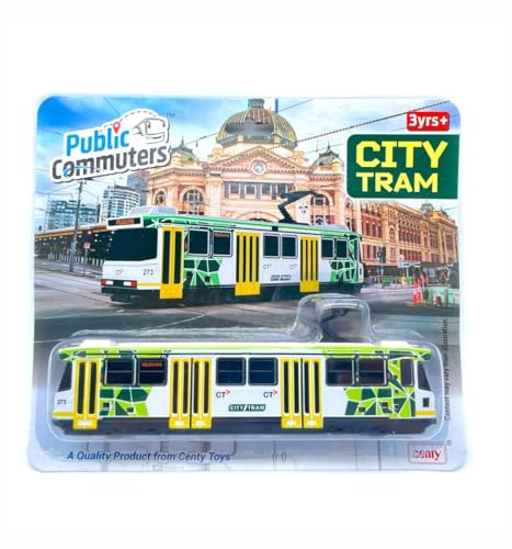 CENTY City Tram Pull Back Toy for 3Y+ Assorted Colours - Image 14 thumbnail