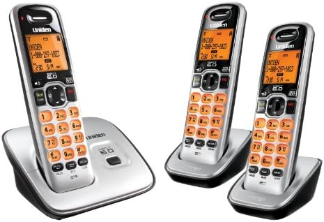 Uniden D1660-3 DECT6.0 Caller ID Cordless handset with 3 handsets