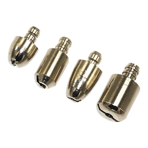 StiNGZjdM 2Pc Copper Fuel Tank Clunks Oil Hammer RC Airplane Gasoline Nitro Fuel Clunk Filter RC Oil Tank Accessories(2pcs type02)