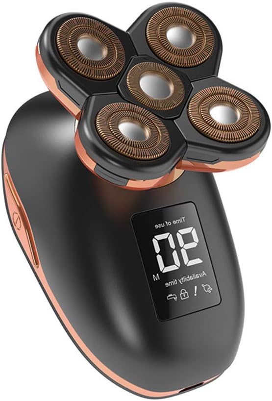 1 Pc Razor Beard Trimmer Multifunctional Electric Shavers Electric Rotary Shavers Men Shaver 5 Head Shaver Men's Rotary shavers Trimming Tools Man Beard abs Body