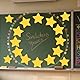 200stk Goldene Stern-Ausschnitte, Doppelseitige 10cm Große Papierstern-Stanzformen für Klassenzimmer-Pinnwände Party-Wanddekorationen und Bastelprojekte in Der Schule
