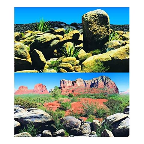 Hidom Double Sided Aquarium Background Poster Cover
