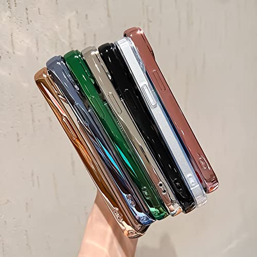 Coque silicone violette iPhone 14 Plus transparente anti-choc et porte-carte
