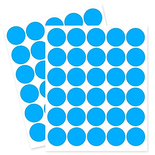 Yeachlaing 1 Inch Removable Color Code Dot Sticker Round Labels,Garage Sale Stickers Price Tags...