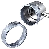 CAPFEI Kaffee Dosierring 58mm mit magnetischem (Grey)