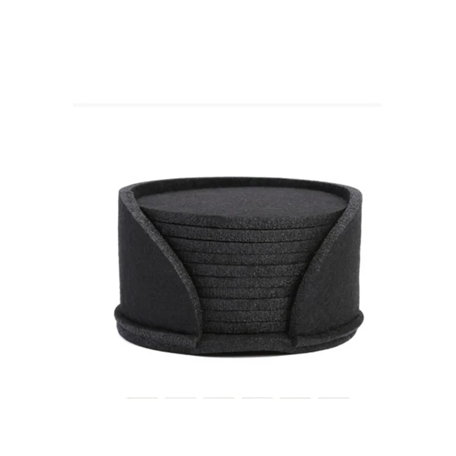 Décoration de Table, Sets de Table, Tapis de Cuisine Ronds (Lot de 10) en Silicone résistant à la Chaleur, pour Tasses, café, thé et Autres Boissons.