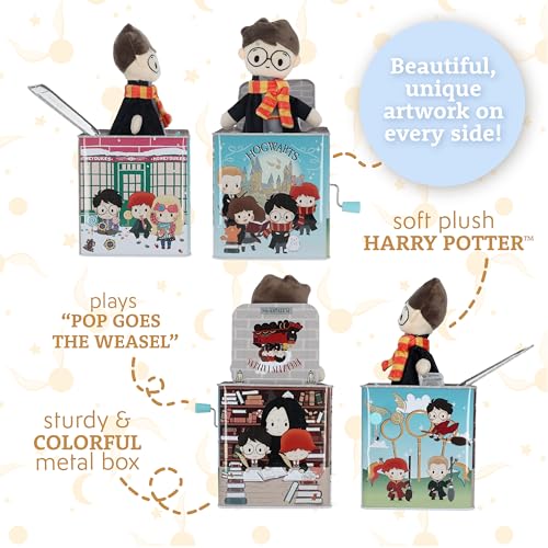 Image of Kids Preferred Harry Potter Jack-in-The-Box - Musical Toy for Babies Multi,6.5 inch