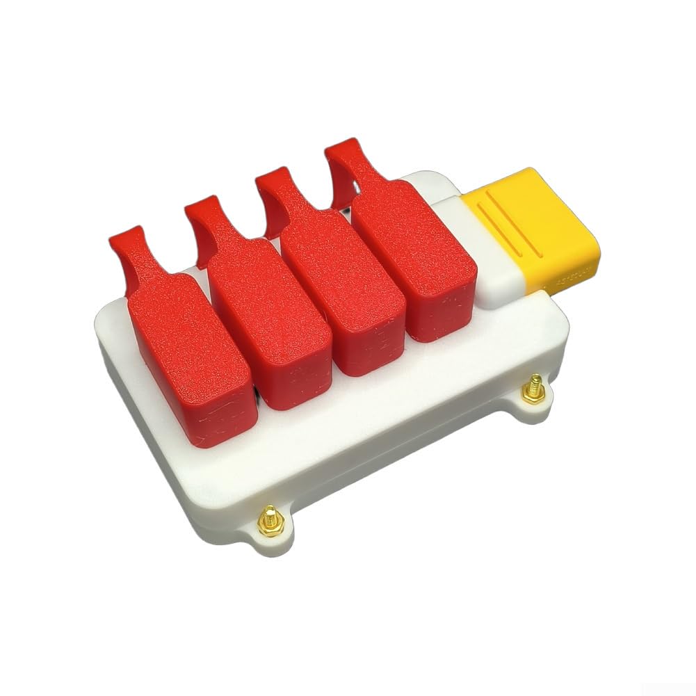 Interruptor de alimentación de terminal chapado en oro para modelos RC