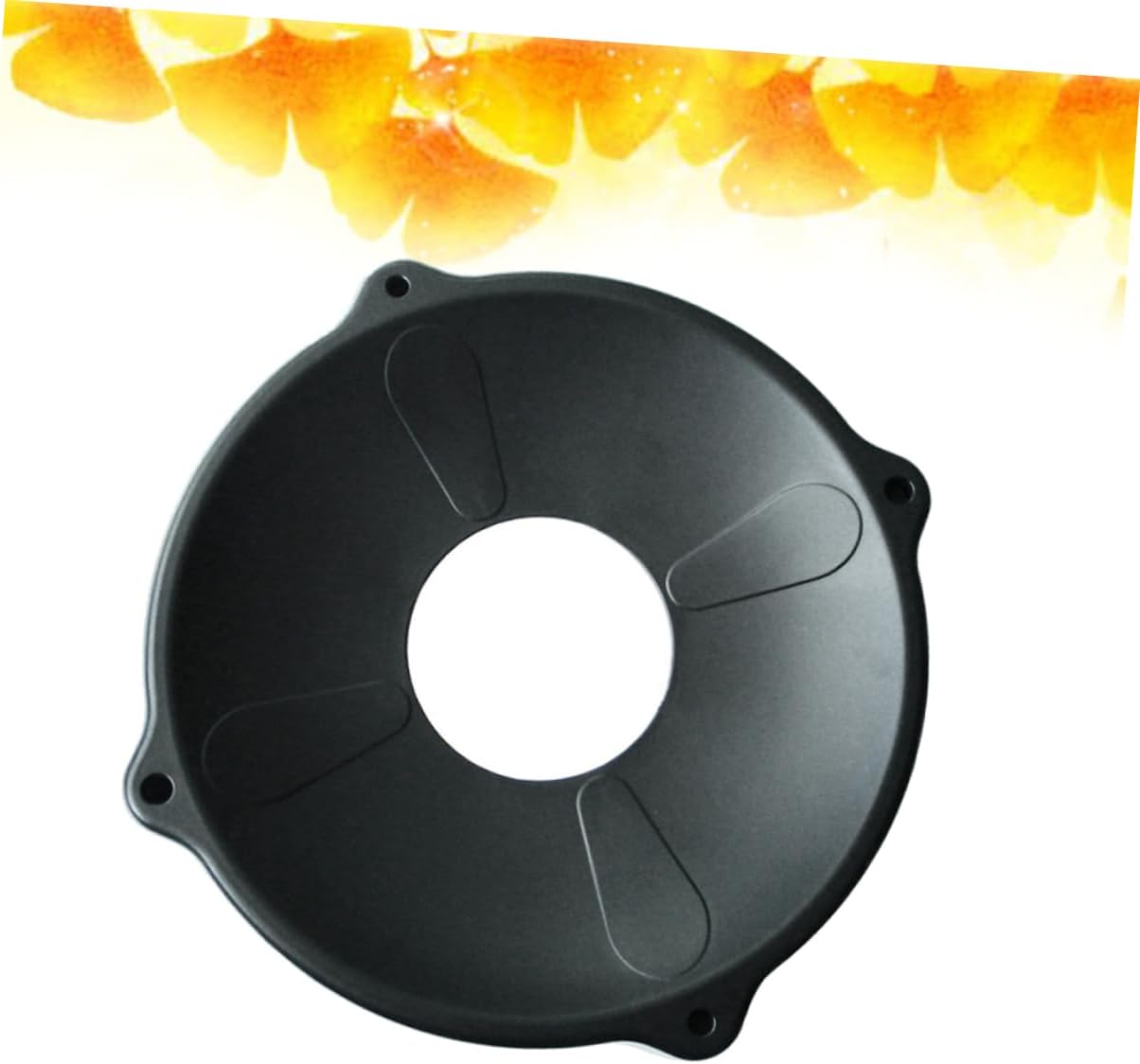 Yardwe 49cm Yoga Ball Base Resistance Band Holes Fixed Platform for Home Desk Chair Ball Holder