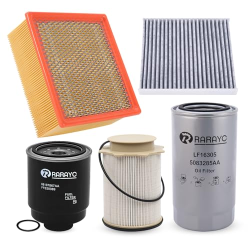 RARAYC 6.7L Cummins Fuel Filter Kit | Replacement for 2013-2...