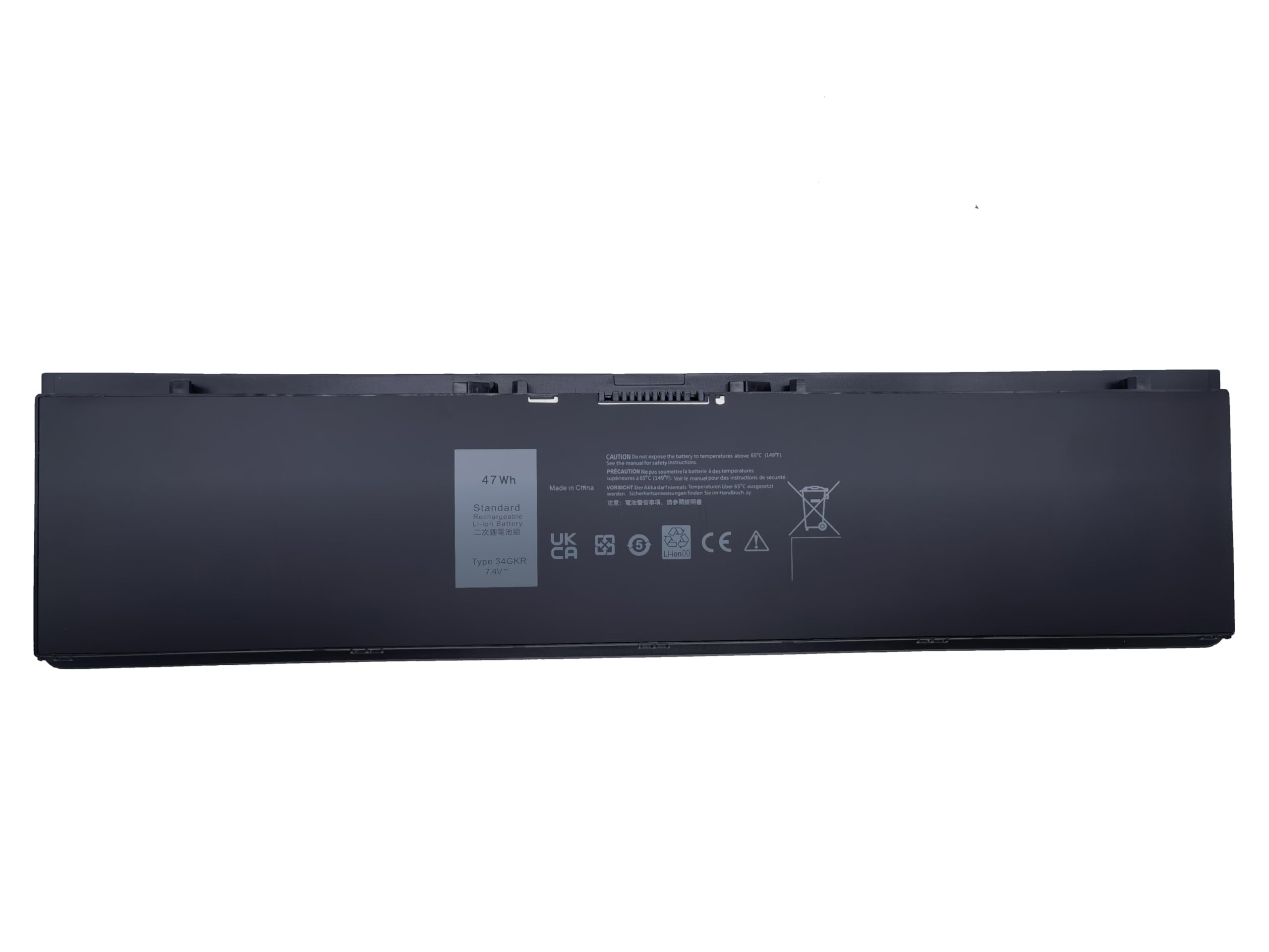 New 34GKR Replacement E7440 Laptop Battery Compatible with Dell Ultrabook 7000 Latitude E7440 G0G2M F38HT PFXCR T19VW(7.4V 47Wh)