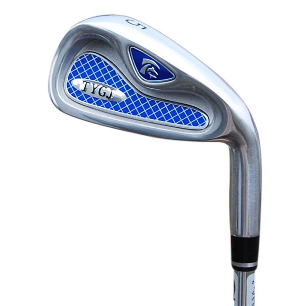 Fer de golf professionnel pour homme et femme - N° 4/5/6/7/8/9/P/S - Club simple avec manche en acier ou tige en graphite - Fer de golf pour le golf