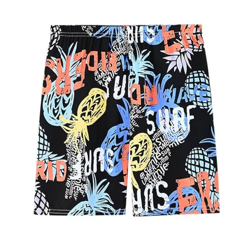 Genérico Bañador para Niño,Pantalones Surf con Protección UV Natacion Niño Casual Ligero Natación Shorts Playa Piscina Pantalones Cortos Vacaciones en la Adolescentes 4-12 años
