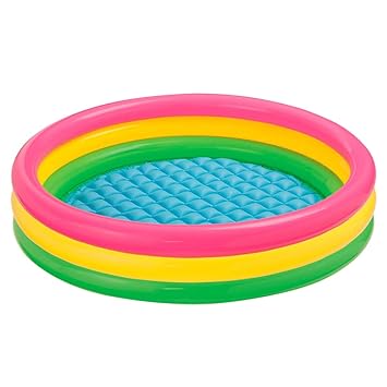 Intex - 57422 Sunset Glow Baby Pool (Multicolor)