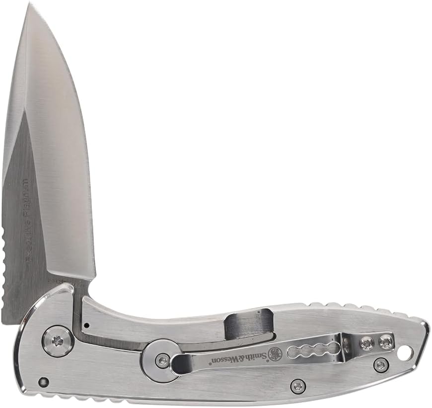 Smith & Wesson Executive Platinum Folding Knife with 3" 8Cr Blade Steel