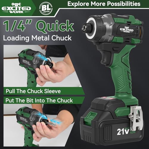 LAZYLAND 21V Brushless Impact Driver