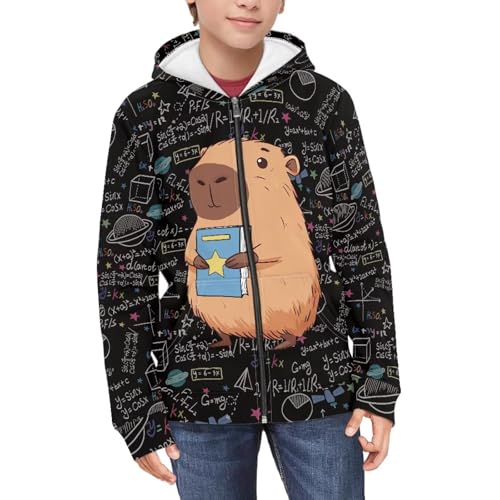 Boys Zip Up Hoodies Kids Zipper Hoodie Hooded Sweatshirts with Pockets Long Sleeve Jacket Coat for 6-16 Years3