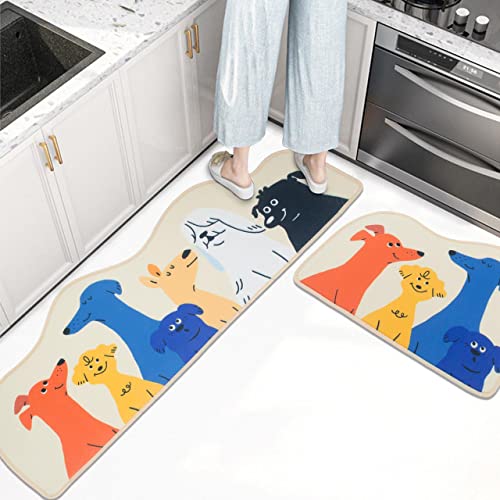 Image of Home Cloud Rubber 6mm Fruit Printed Thick Anti Slip, Washable, Big Size, Printed, Designer Folding Kitchen Mat for Floor Home Bedroom - , Standard Size (40 x 120 cm 40 x 60 cm)
