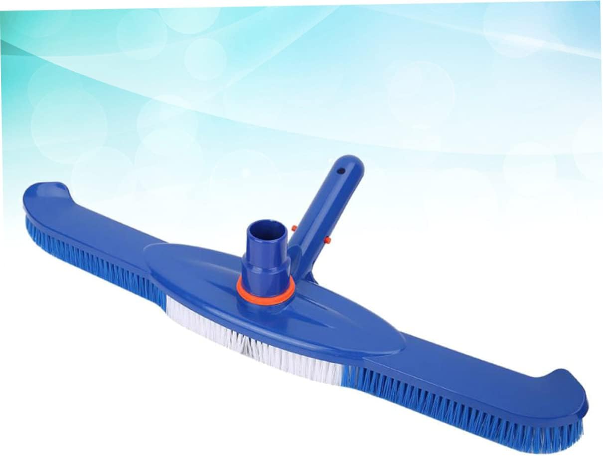 1Pc Heavy Duty Swimming Pool Cleaning Brush Durable Bristles for Walls Floors for Use for Patios Garages and More