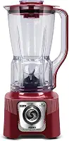 Liquidificador Arno Power Max 2200W XXL LN86, Carmim, com 6 Lâminas Powelix Pro, Copo de 2.25L, Tecnologia Autolock Anti Vazamento e Limpeza Fácil, 110V