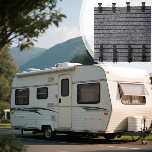 Alfombrilla para RV con diseño de doble capa y hebilla ajustable altamente resistente 3