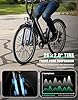 Electric Bike for Adults, 26" Up to 750W Peak Motor E-bike, 40+ Mile Range Brushless City E-bike, with 360Wh Removable Battery, 25 Mph 7 Speeds & Front Suspension for Commuting, Outdoor, Black #3